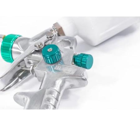 Краскораспылитель AG 810 HVLP, гравитац., сопло 0,8мм и 1мм//Stels