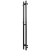 Полотенцесушитель Orso GR-134 110х1200 П3 круг black mat R Электро