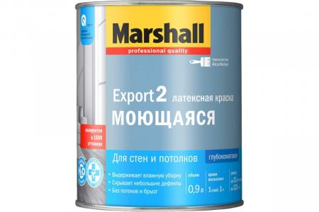 Краска Marshall EXPORT-2 BW 0.9 л