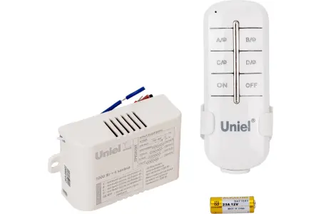 Пульт управления светом 4 канал*1000Вт. UCH-P005-G4-1000W-30M ТМ Uniel