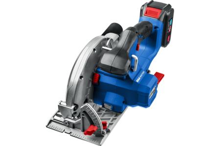 Бесщеточная пила циркулярная ЗУБР Профессионал СРВ-190-41, 20В, 1 АКБ, 4Ач