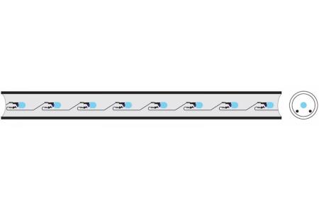 Дюралайт светодиод. LED-3WRL-13mm мульти (м)