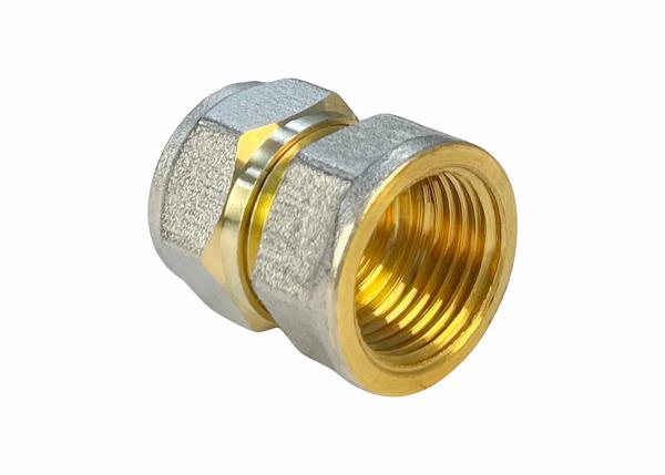 Соединитель обжимной VALFEX 16 x 1/2 ВР (320/20) К