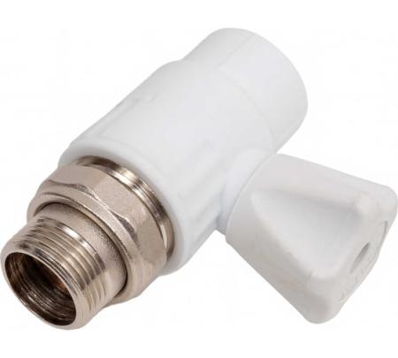 Кран шаровой ПП для радиатора прямой 25*3/4" Valfex (10/50) (10149025)
