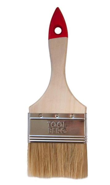 Кисть плоская TOOL BERG "Классик-Стандарт", 75мм натур. щетина.
