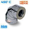 Сэндвич-колено 90° ( 430/ 0,5) ф115х200 нерж+нерж