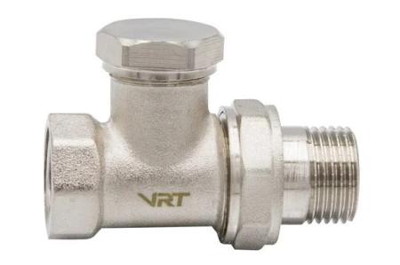 Клапан настроечный со сгоном 1/2'' прямой VRT®