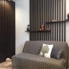 Рейка интерьерная 18*40 Орех темный (Венге) 2,75м