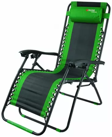 Кресло-шезлонг складное, многопозиционное 160x63,5x109см, Camping// Palisad