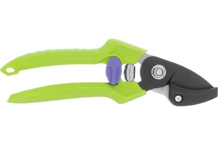 Секатор с наковальней, 190 мм, пластиковые рукоятки// Palisad