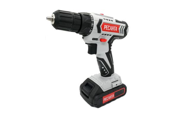 Дрель-шуруповерт аккумуляторная Ресанта ДА-18-2ЛК
