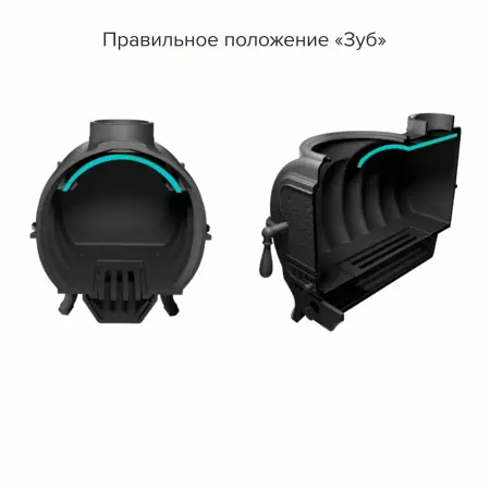 Печь отопительная "Тайга" PRO