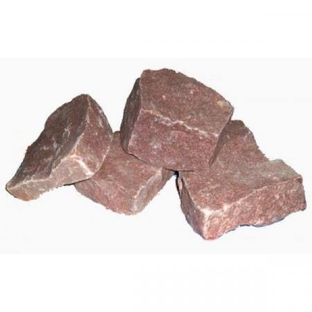 Камень "Малиновый кварцит" (кор) 20кг колотый