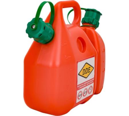 Канистра DDE комбинированная с клапан дозатором 6л + 2,5л