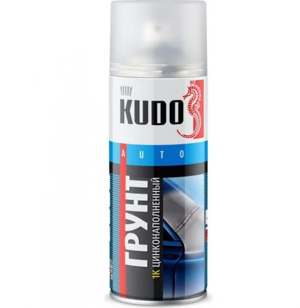 Грунт цинконаполненный KUDO серый 520мл
