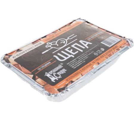 Щепа для копчения Птицы со специями в лотке (яблоня и бук с мятой) 1,27л "Домашний Сундук"