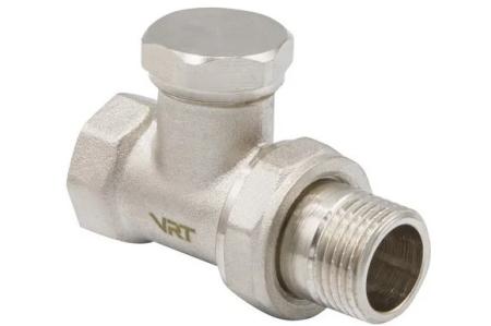 Клапан настроечный со сгоном 1/2'' прямой VRT®