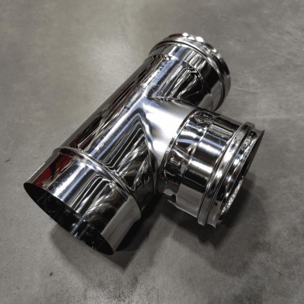 Тройник-Д  90° ( 430/ 0,8) ф130 