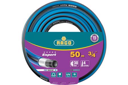 Шланг RACO EXPERT поливочный, 30атм., армированный, 4-х слойный, 3/4"х50м