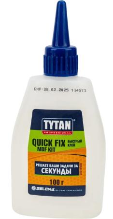 Клей TITAN двухкомп. цианоакрилат. для МДФ 400мл/100г прозрач