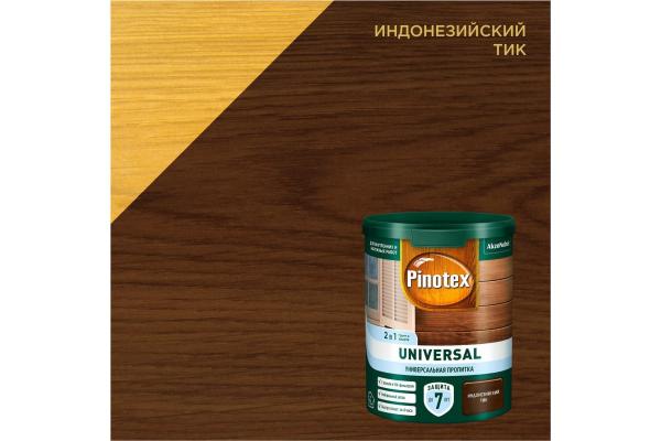 Пропитка Пинотекс Universal 2 в 1 Индонезийский тик 0,9л