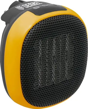 Тепловентилятор портативный керамический DTFC-700, 3 реж. вентилятор, нагрев 700 Вт // Denze