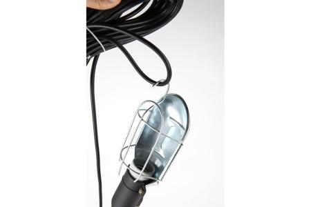 Светильник переноска Jett НБР ПВС 2*0,75мм2, с выкл, 15м 60-100W 220V